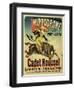 Reproduction of a Poster Advertising Cadet Roussel, an Equestrian Spectacle at the Hippodrome, 1882-Jules Chéret-Framed Premium Giclee Print