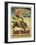 Reproduction of a Poster Advertising Cadet Roussel, an Equestrian Spectacle at the Hippodrome, 1882-Jules Chéret-Framed Giclee Print