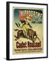 Reproduction of a Poster Advertising Cadet Roussel, an Equestrian Spectacle at the Hippodrome, 1882-Jules Chéret-Framed Giclee Print