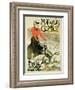 Reproduction of a Poster Advertising Comiot Motorcycles, 1899-Théophile Alexandre Steinlen-Framed Giclee Print