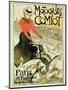 Reproduction of a Poster Advertising Comiot Motorcycles, 1899-Théophile Alexandre Steinlen-Mounted Giclee Print