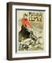 Reproduction of a Poster Advertising Comiot Motorcycles, 1899-Théophile Alexandre Steinlen-Framed Premium Giclee Print