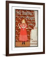 Reproduction of a Poster Advertising "Doctor Peter's Toothpaste," 1894-Louis Maurice Boutet De Monvel-Framed Giclee Print