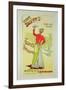 Reproduction of a Poster Advertising "Eugenie Buffet", at the Republic Theatre-Leopold Stevens-Framed Giclee Print