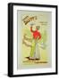 Reproduction of a Poster Advertising "Eugenie Buffet", at the Republic Theatre-Leopold Stevens-Framed Giclee Print