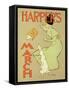 Reproduction of a Poster Advertising "Harper's Magazine, March Edition," American, 1894-Edward Penfield-Framed Stretched Canvas