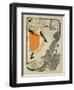 Reproduction of a Poster Advertising "Jane Avril" at the Jardin De Paris, 1893-Henri de Toulouse-Lautrec-Framed Giclee Print