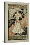 Reproduction of a Poster Advertising "Joan of Arc"-Eugene Grasset-Stretched Canvas