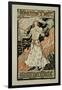 Reproduction of a Poster Advertising "Joan of Arc"-Eugene Grasset-Framed Giclee Print