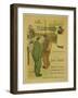 Reproduction of a Poster Advertising 'L'Escarmouche', a Weekly Illustrated Journal, 1893-Henri Gabriel Ibels-Framed Giclee Print