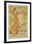 Reproduction of a Poster Advertising 'La Depeche De Toulouse' Newspaper, 1892-Maurice Denis-Framed Giclee Print