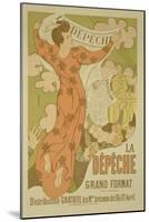 Reproduction of a Poster Advertising 'La Depeche De Toulouse' Newspaper, 1892-Maurice Denis-Mounted Giclee Print
