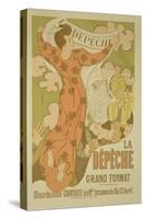Reproduction of a Poster Advertising 'La Depeche De Toulouse' Newspaper, 1892-Maurice Denis-Stretched Canvas