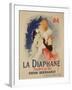 Reproduction of a Poster Advertising "La Diaphane"-Jules Chéret-Framed Giclee Print