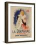 Reproduction of a Poster Advertising "La Diaphane"-Jules Chéret-Framed Giclee Print