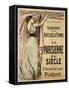 Reproduction of a Poster Advertising "La Parisienne Du Siecle"-Jean Louis Forain-Framed Stretched Canvas