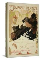 Reproduction of a Poster Advertising 'Le Journal Des Ventes', 1897-Georges de Feure-Stretched Canvas