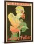 Reproduction of a Poster Advertising "Loie Fuller" at the Folies-Bergere, 1893-Jules Chéret-Framed Giclee Print