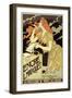 Reproduction of a Poster Advertising "Marquet Ink," 1892-Eugene Grasset-Framed Giclee Print