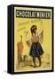 Reproduction of a Poster Advertising "Menier" Chocolate, 1893-Firmin Etienne Bouisset-Framed Stretched Canvas