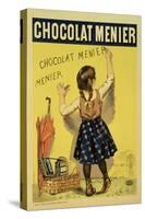 Reproduction of a Poster Advertising "Menier" Chocolate, 1893-Firmin Etienne Bouisset-Stretched Canvas