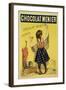 Reproduction of a Poster Advertising "Menier" Chocolate, 1893-Firmin Etienne Bouisset-Framed Giclee Print