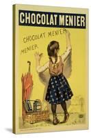 Reproduction of a Poster Advertising "Menier" Chocolate, 1893-Firmin Etienne Bouisset-Stretched Canvas