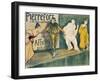 Reproduction of a Poster Advertising 'Pierrefort Artistic Posters', Rue Bonaparte, 1897-Henri Gabriel Ibels-Framed Giclee Print