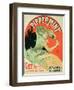 Reproduction of a Poster Advertising "Pippermint," 1899-Jules Chéret-Framed Giclee Print