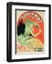 Reproduction of a Poster Advertising "Pippermint," 1899-Jules Chéret-Framed Giclee Print