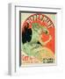 Reproduction of a Poster Advertising "Pippermint," 1899-Jules Chéret-Framed Giclee Print