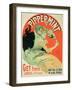 Reproduction of a Poster Advertising "Pippermint," 1899-Jules Chéret-Framed Giclee Print