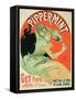 Reproduction of a Poster Advertising "Pippermint," 1899-Jules Chéret-Framed Stretched Canvas