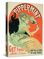Reproduction of a Poster Advertising "Pippermint," 1899-Jules Chéret-Stretched Canvas