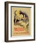 Reproduction of a Poster Advertising "Punch Grassot," 1895-Jules Chéret-Framed Giclee Print