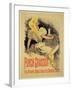 Reproduction of a Poster Advertising "Punch Grassot," 1895-Jules Chéret-Framed Giclee Print