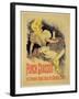 Reproduction of a Poster Advertising "Punch Grassot," 1895-Jules Chéret-Framed Giclee Print