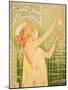 Reproduction of a Poster Advertising 'Robette Absinthe', 1896-Privat Livemont-Mounted Giclee Print