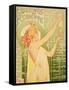 Reproduction of a Poster Advertising 'Robette Absinthe', 1896-Privat Livemont-Framed Stretched Canvas