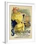 Reproduction of a Poster Advertising "Saxoleine," Safe Parrafin Oil, 1896-Jules Chéret-Framed Giclee Print