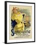 Reproduction of a Poster Advertising "Saxoleine," Safe Parrafin Oil, 1896-Jules Chéret-Framed Giclee Print