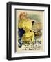 Reproduction of a Poster Advertising "Saxoleine," Safe Parrafin Oil, 1896-Jules Chéret-Framed Giclee Print