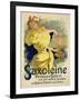 Reproduction of a Poster Advertising "Saxoleine," Safe Parrafin Oil, 1896-Jules Chéret-Framed Giclee Print