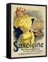 Reproduction of a Poster Advertising "Saxoleine," Safe Parrafin Oil, 1896-Jules Chéret-Framed Stretched Canvas