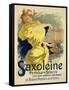 Reproduction of a Poster Advertising "Saxoleine," Safe Parrafin Oil, 1896-Jules Chéret-Framed Stretched Canvas