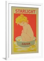 Reproduction of a Poster Advertising "Starlight Soap," 1899-Henri Georges Jean Isidore Meunier-Framed Giclee Print