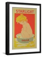 Reproduction of a Poster Advertising "Starlight Soap," 1899-Henri Georges Jean Isidore Meunier-Framed Giclee Print