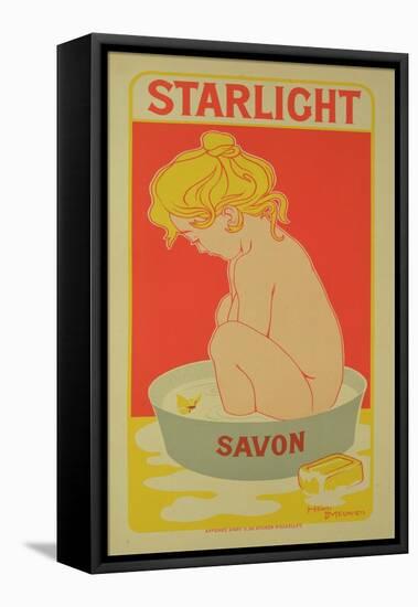 Reproduction of a Poster Advertising "Starlight Soap," 1899-Henri Georges Jean Isidore Meunier-Framed Stretched Canvas