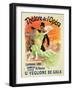 Reproduction of a Poster Advertising the 1896 Carnival at the Theatre De L'Opera-Jules Chéret-Framed Giclee Print