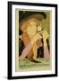 Reproduction of a Poster Advertising the '5th Exhibition of the Salon Des Cents'-Georges de Feure-Framed Giclee Print